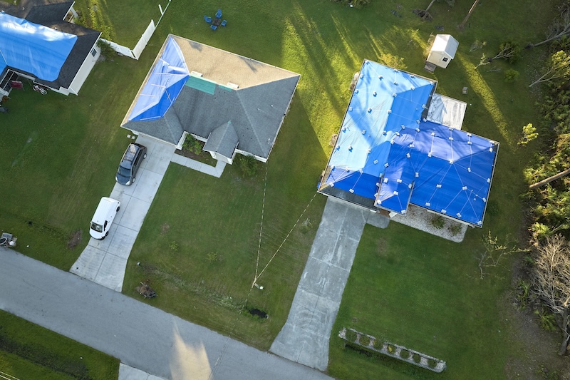 Roof After Hurricane